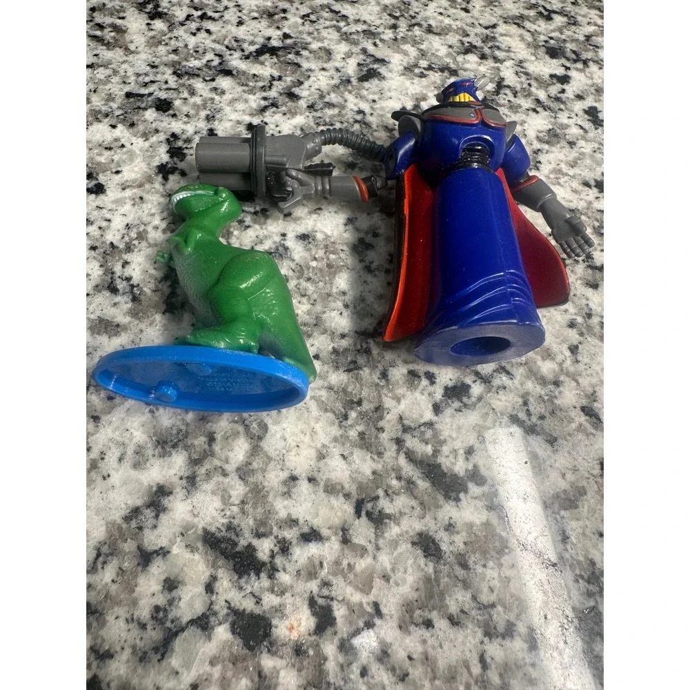 Disney Pixar Toy Story Zurg‎ Rex Action Figure Set **zurg has a flaw**